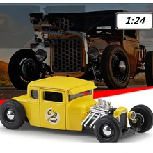 

1:24 Scale 1929 Diecast Alloy Model A Modified Version Of Classic Car Simulation Retro Vintage Vehicle Collection For Children