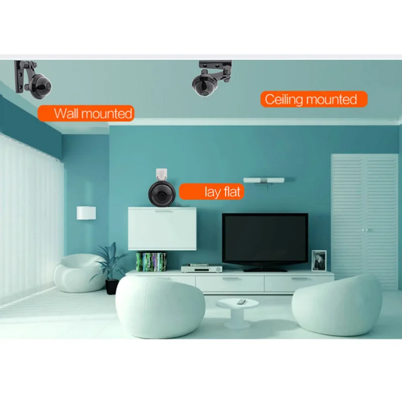 Умный беспроводной монитор камеры Wifi HD ночного видения рекордер камеры слежения OD889