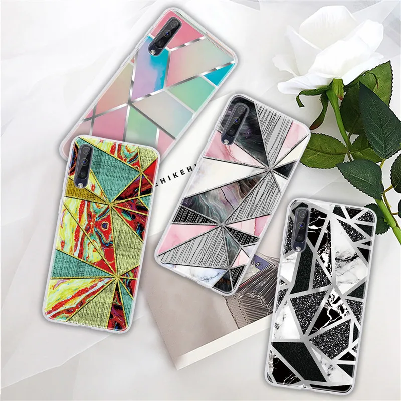 Мраморный чехол для Samsung Galaxy A70 A50 A40 A30 A10 A20 S10 E M30 S M10 Note10 S9 S8 A6 Plus A7 2018 A5 2017 Мягкий ТПУ