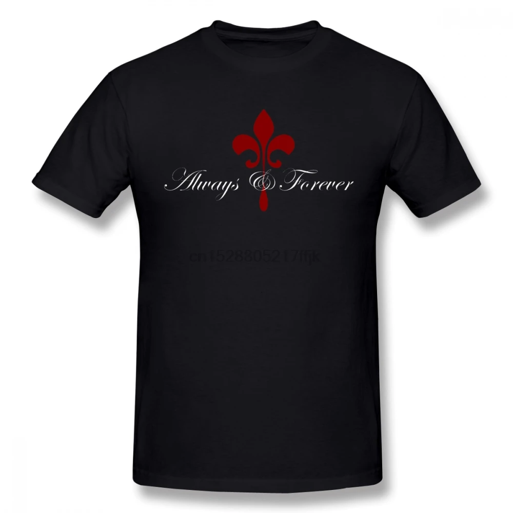 Оригинальные ТВ Дневники вампира Мужская футболка новый стиль Camiseta Masculina большой