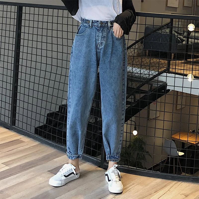 resistencia mezclador Amigo Mujer 2019 pantalones vaqueros Harem pantalones vaqueros Casual novio Jeans  Mujer Pantalones rasgados Vintage Retro Jeans|Pantalones vaqueros| -  AliExpress