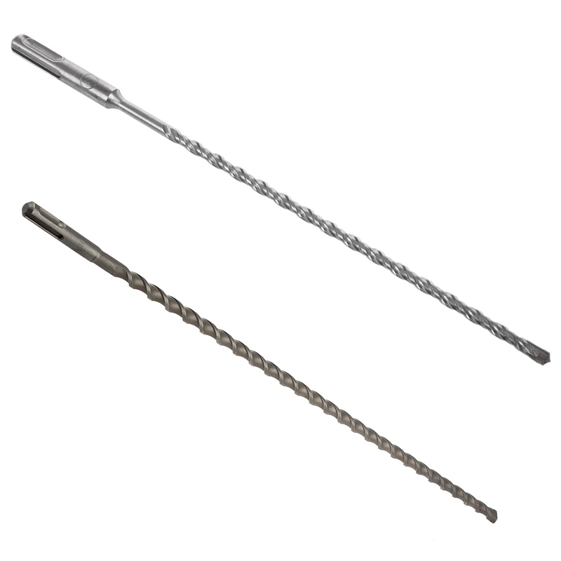 

1Pcs SDS PLUS Hammer Drills Concrete Drills Cross-Cut Four-Cutting 6x260Mm & 1Pcs 50Cm 500Mm SDS+ PLUS 10Mm Hammer Masonry Drill