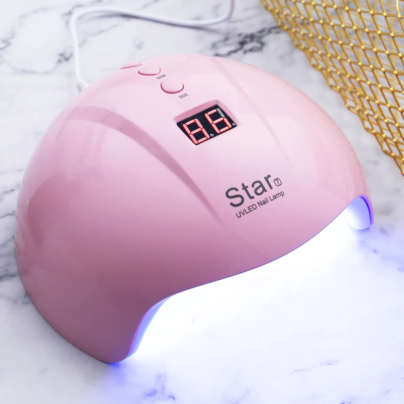 Star7 36 Вт мини-лампа с USB 12 шт. Светодиодный УФ-лампа для ногтей для маникюра ЖК-дисплей индукционная сушка все Гель-лак для ногтей Инструменты