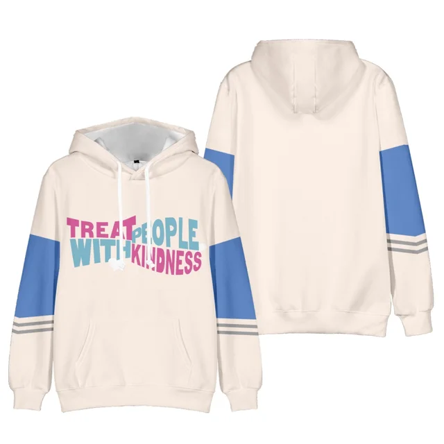 Treat People with Kindness Patchwork Hoodie 1