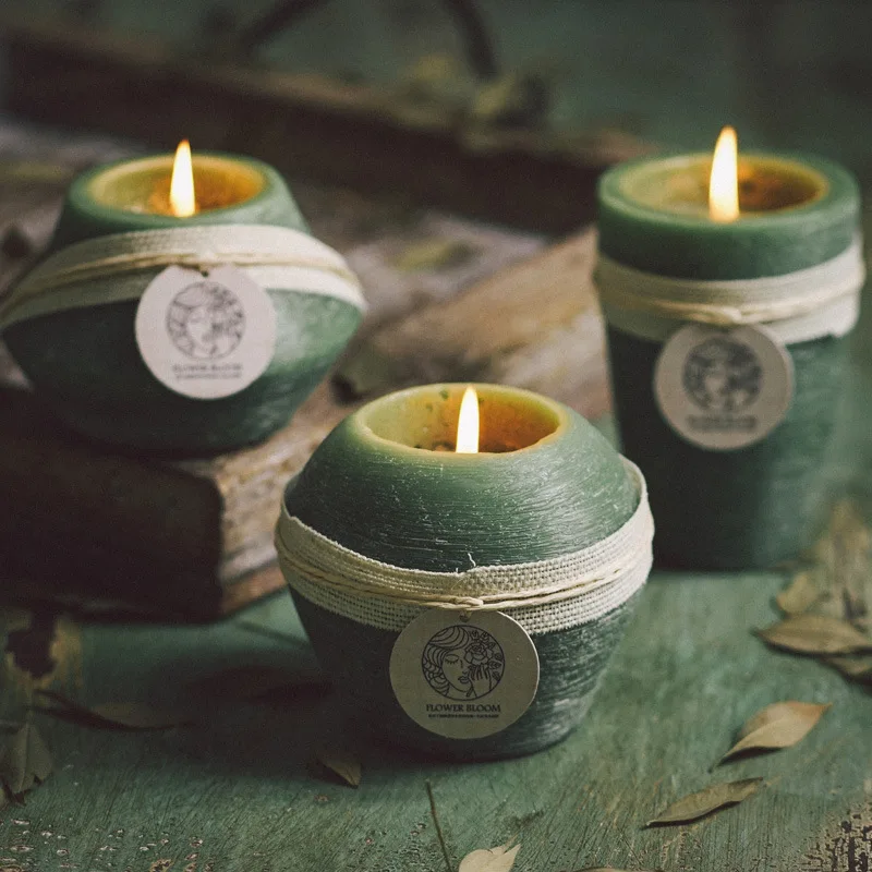 Matcha ароматические свечи для украшения 30 часов романтические свечи на день рождения светильник для свечи на Рождество свадьбу бездымный чайный светильник