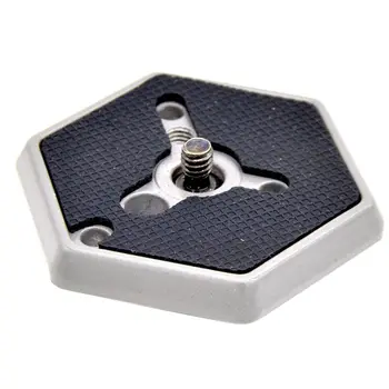 

1 PC Hexagonal Quick Release Plate with 1/4" Screw for Manfrotto 030-14/38 Camera Kit