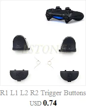 10 шт сменный аналог контроллер Thumbsticks Thumb Stick для sony PS4 Black