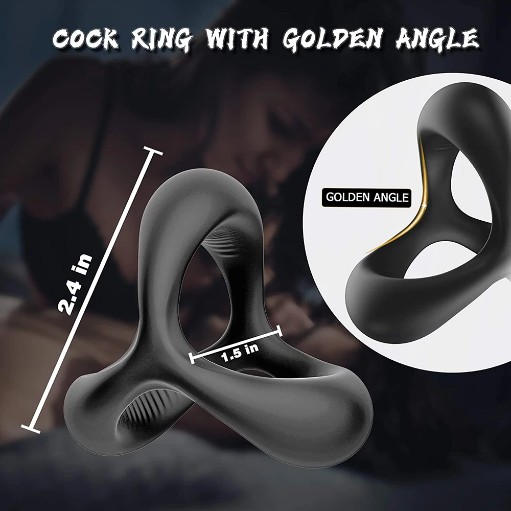 Penis Cock Ring on for Men Delay Ejaculation Erection Sex Shop Toys for Couple Sex Toy Penisring Man Dick Enlarger Rings