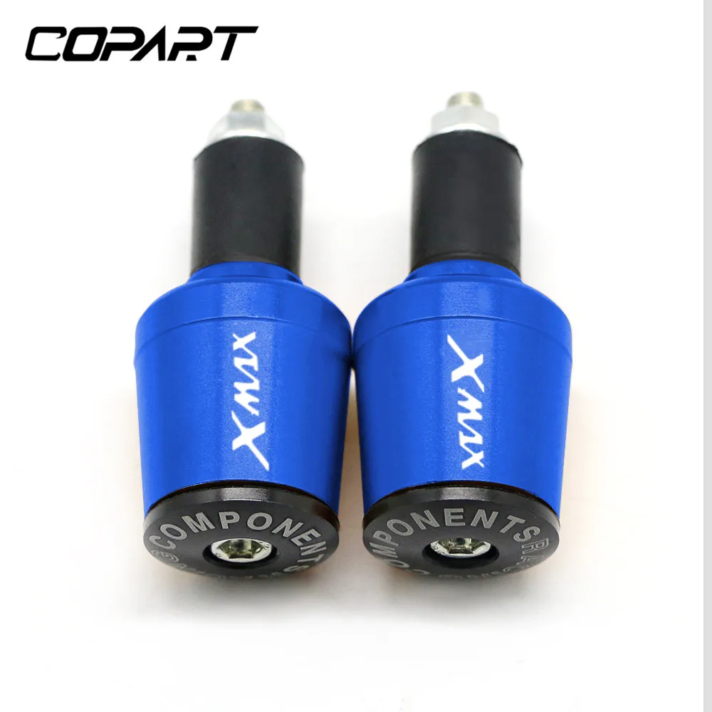 Для YAMAHA XMAX 300 X MAX 125/200/250/400 X-MAX мотоцикл Запчасти ЧПУ 7/" 22 мм ручки рукоятка Кепки конец Вилки