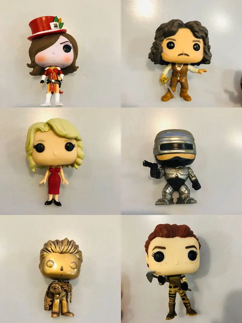 

Original Funko pop Secondhand Games Vinyl Action Figure Collectible Model Loose Toy No Box