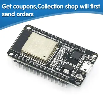 

ESP32 Development Board 30P/38P WiFi+Bluetooth Ultra-Low Power Consumption Dual Core ESP-32 ESP-32S ESP-WROOM-32