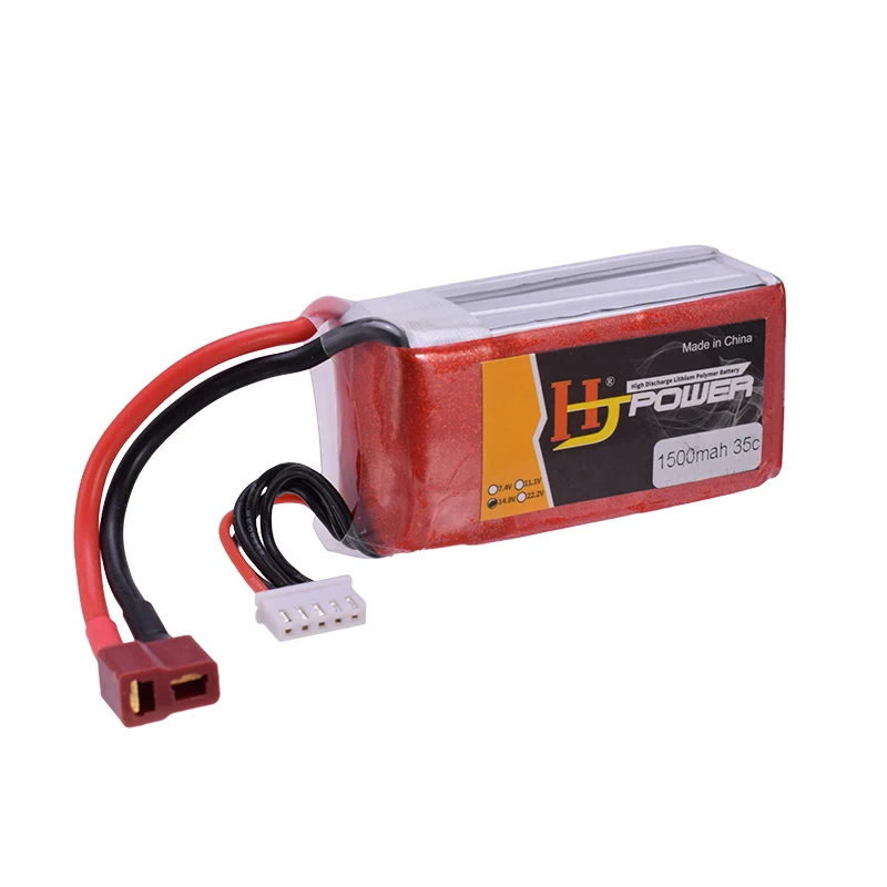 HJ 7,4 V 11,1 V 14,8 V 1500mAh 35C 2S Lipo батарея T Plug Высокая разрядка мощный для RC Дрон автомобиль Лодка Квадрокоптер RC модель