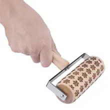 Рождественская рельефная скалка для выпечки тисненое печенье rouleau a patisserie rolo de massa walaek do ciasta тестораскатка@ 25