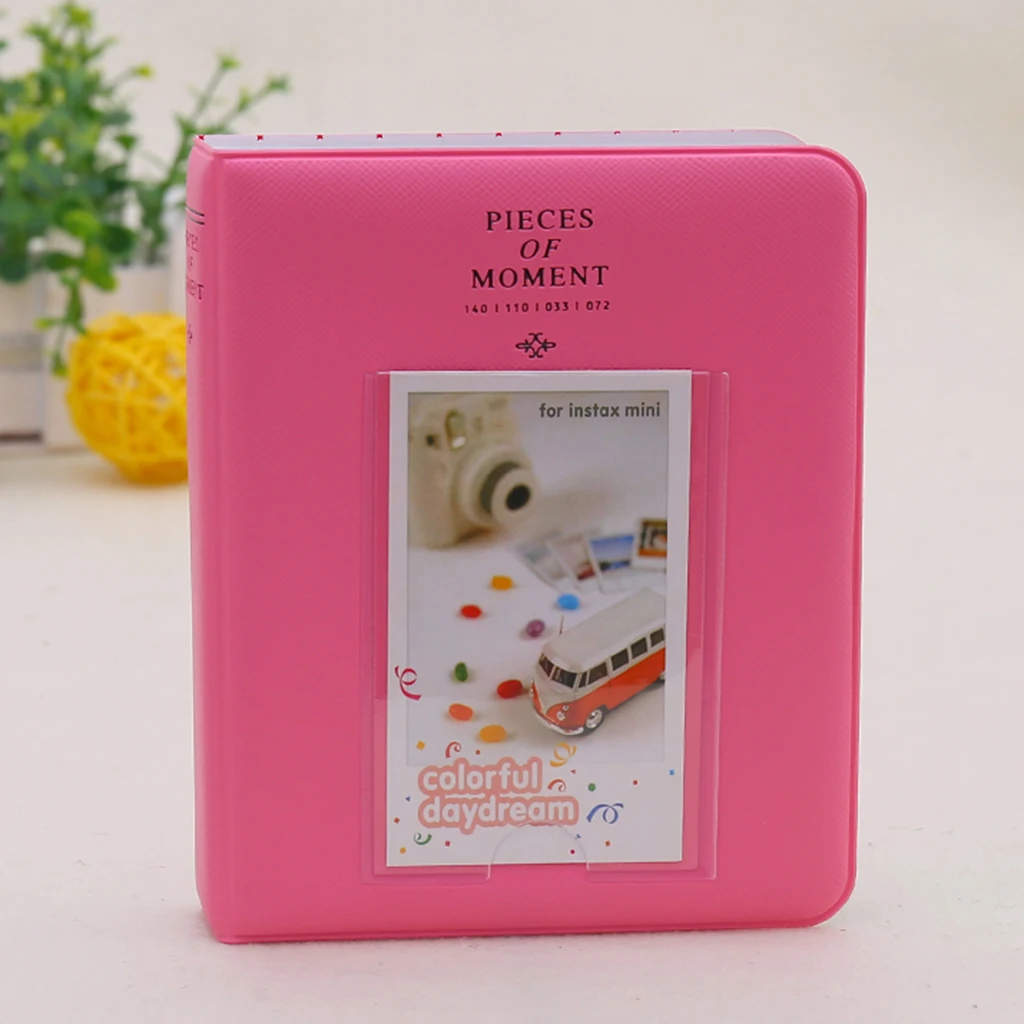 64-Pocket Mini Album Case Storage for fujifilm instax mini 8, 9 7s 50 3'' Film