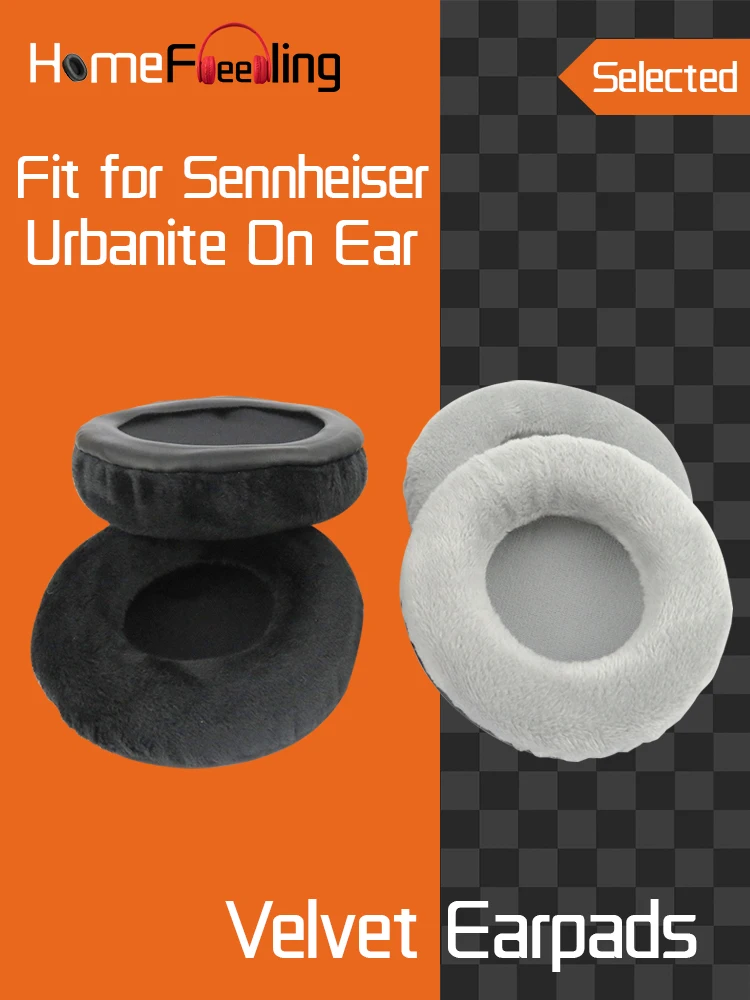Homefeeling Earpads for Sennheiser Urbanite On Ear Headphones Earpad Cushions Covers Velvet Ear Pad Replacement