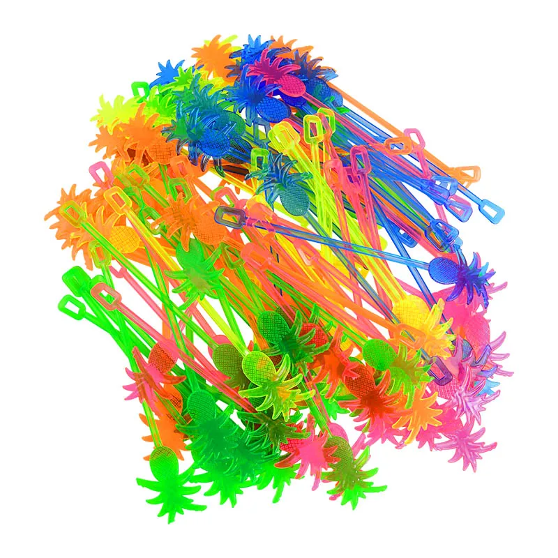 Transparent Plastic Sticks Plastic Cocktail Stirrer Plastic