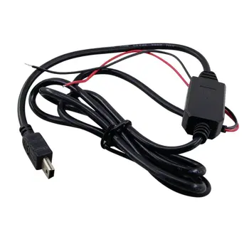

Wholesale 1m Straight or Angle head(Left) Micro USB DC to DC Car Auto Vehicle Power Inverter Adapter Converter Cable~