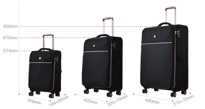 Женский известный бренд Оксфорд кабина чемодан на колесиках для мужчин 2" 24" 29 дюймов ретро Lingge сумка на колесиках для путешествий чемоданы с колесом