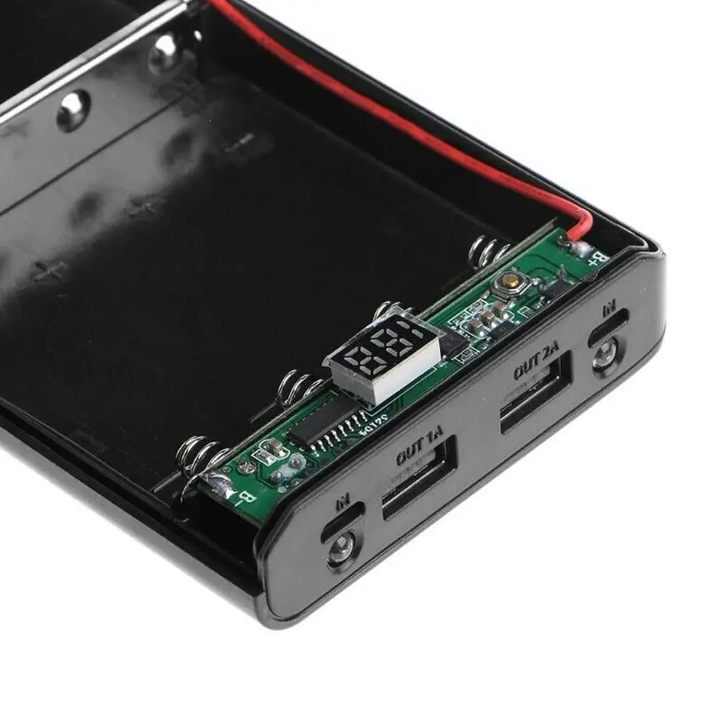 8*18650 Внешний Аккумулятор Чехол DIY Kit 3 USB 18650 держатель для хранения батареи коробка для мобильного телефона зарядное устройство DIY оболочка Зарядка для Xiaomi