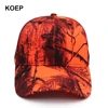 KOEP-Gorras de pesca al aire libre gorra de béisbol de la jungla, sombrero de caza de algodón, camuflaje, Snapback, sombreros de pino, camuflaje de ciprés, novedad de 2022 ► Foto 3/6