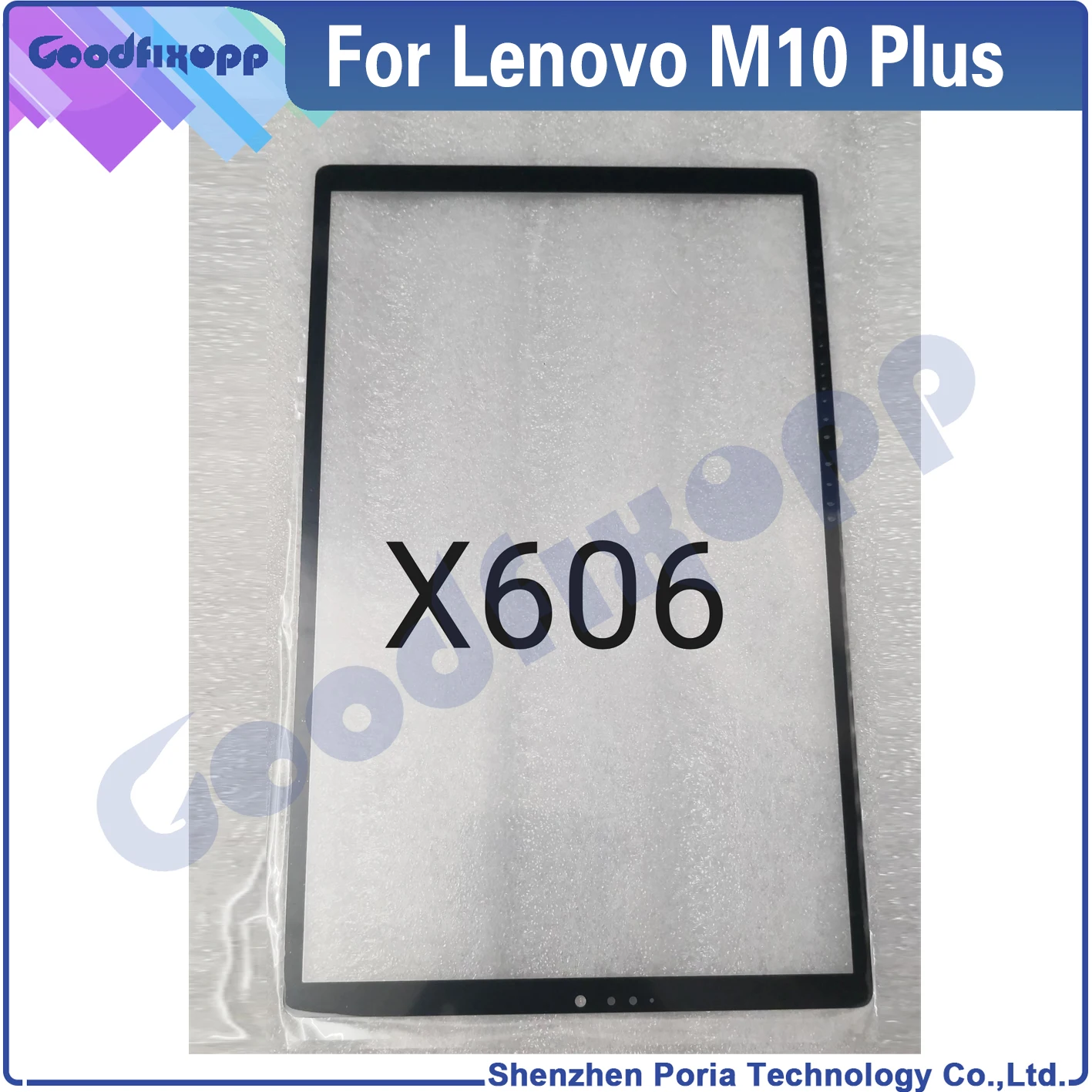 

100% Test AAA For Lenovo M10 Plus TB X606 TB-X606 TB-X606F M10Plus LCD Display Touch Front Outer External Lens Glass Screen