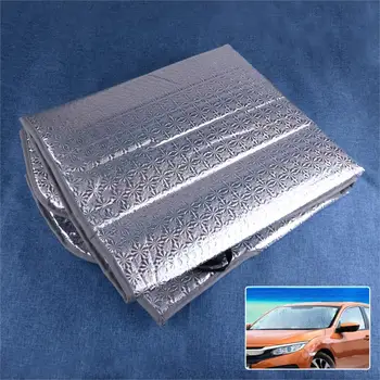 

beler Silver Car Front Windshield Visor Anti-UV Sunshade Heat Shield Fit For Ford Escape 2013 2014 2015 2016 2017 2018 2019