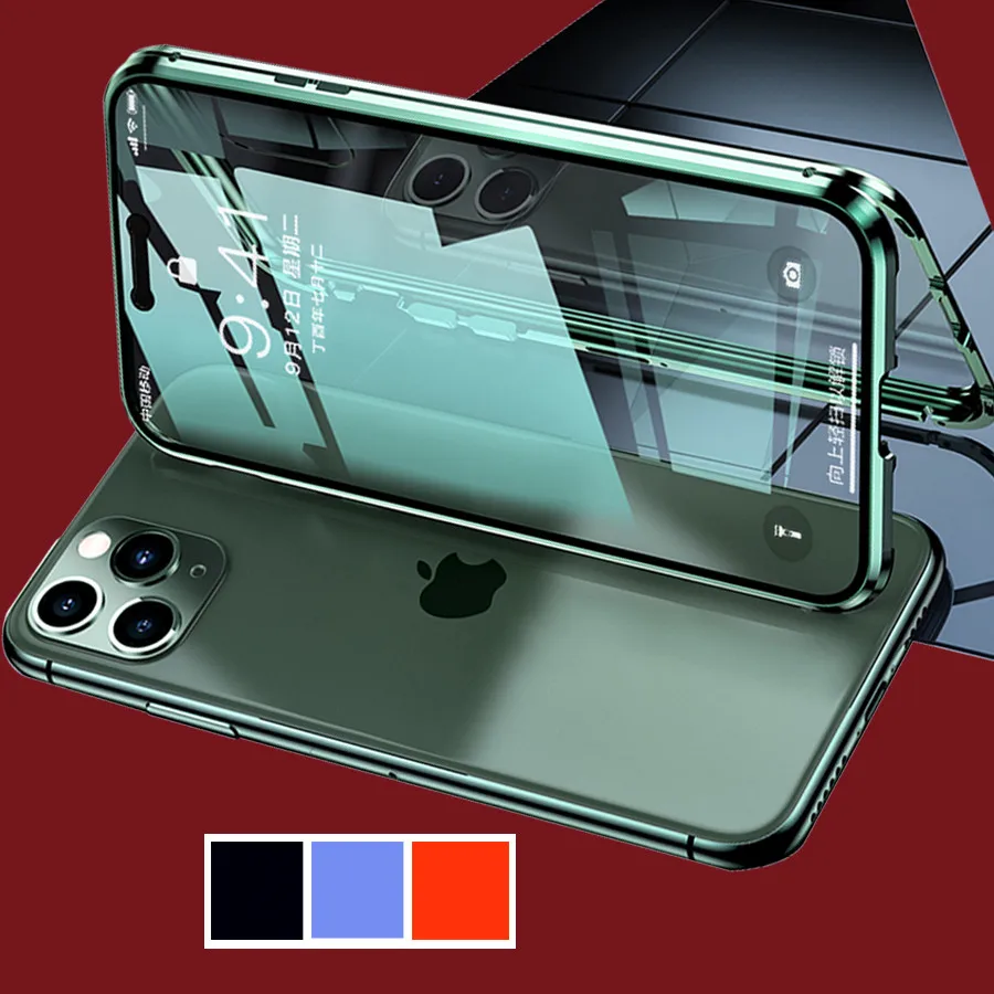 Iohone 11 pro max чехол для apple iphone 11pro защитный мужчин и женщин ip ip11 2019 Магнитный |