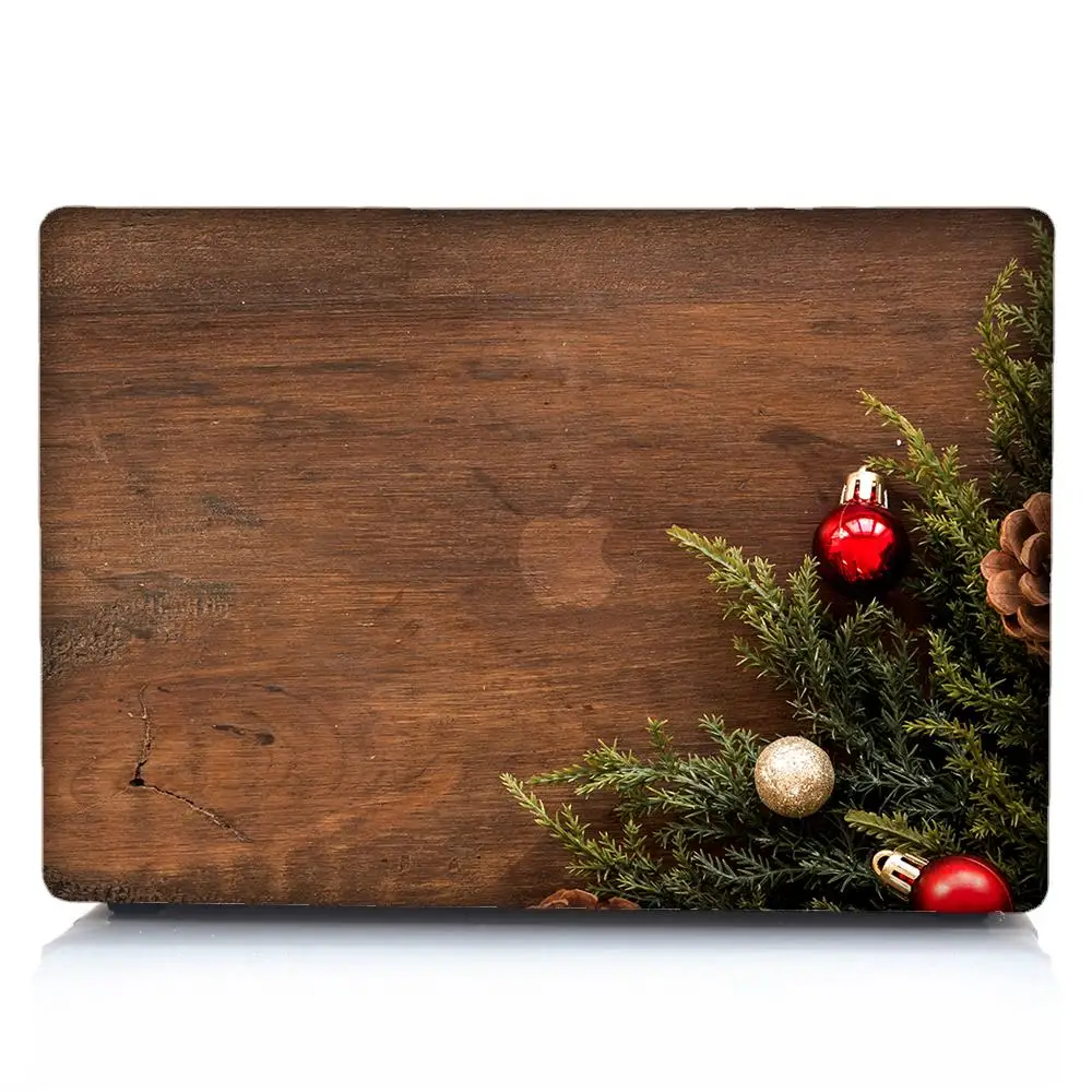 3D Рождественский чехол для ноутбука MacBook Air 13 Pro retina 11 12 13 13,3 15, для Macbook New Pro 13 15 Сенсорная панель чехол для клавиатуры