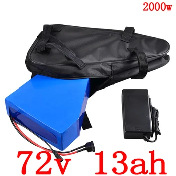 شراء72v 13ah بطارية سكوتر كهربائي 72V 1500W 2000W 2500W دراجة كهربائية بطارية 72V بطارية ليثيوم مع 84V 2A شاحن شحن واجب