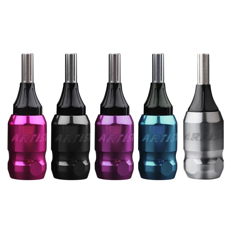 Aluminum Alloy Tattoo Cartridge Grips Professional Adjustable Twist Handle Tube 27RC cartridge grips