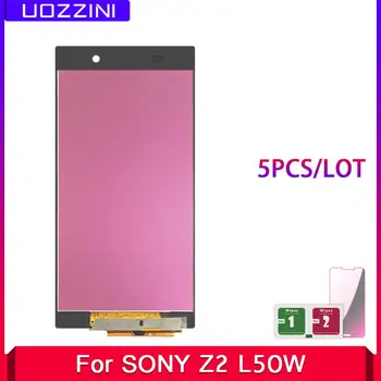 

5 Pcs LCD Display 5.2'' D6502 D6503 D6543 LCD For Sony Xperia Z2 L50W D6502 D6503 LCD Touch Screen Digitizer Assembly