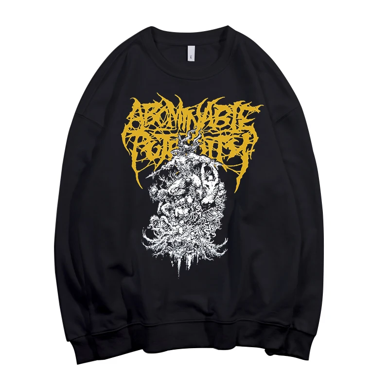 6 Дизайнов Abominable putridity Pollover Толстовка Рок толстовки Панк Рокер sudadera уличная флисовая оболочка куртка верхняя одежда - Цвет: 5