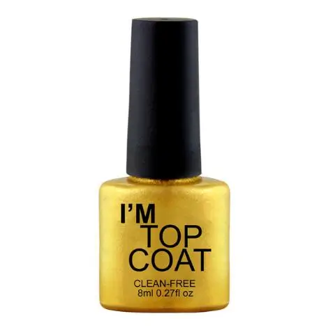 Top Coat KADITION 8 мл Топ и гель для базового покрытия стойкий гель лак для ногтей праймер Прозрачная основа+ верхнее покрытие гель УФ-лампа для геля лак - Цвет: Top Coat