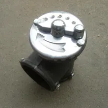 Пеллетный котёл демпфер пневматической подвеской демпфер для плита демпфер на пеллетный котёл воздуха Демпферная заслонка 2 дюйма