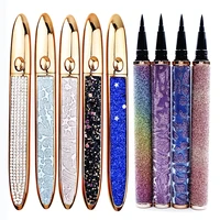 Wholesale Cosmetics Eye Liner Long-lasting Makeup Liquid Eyeliner Glue Black Eyeliner Lash Glue Pen 1
