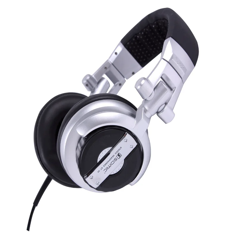SENICC ST 80 Professional Stereo Studio Monitor Headphone 3 5mm 6 3mm Jack DJ Headphone 2 5m Extension Cord Gamer Headset for DJ