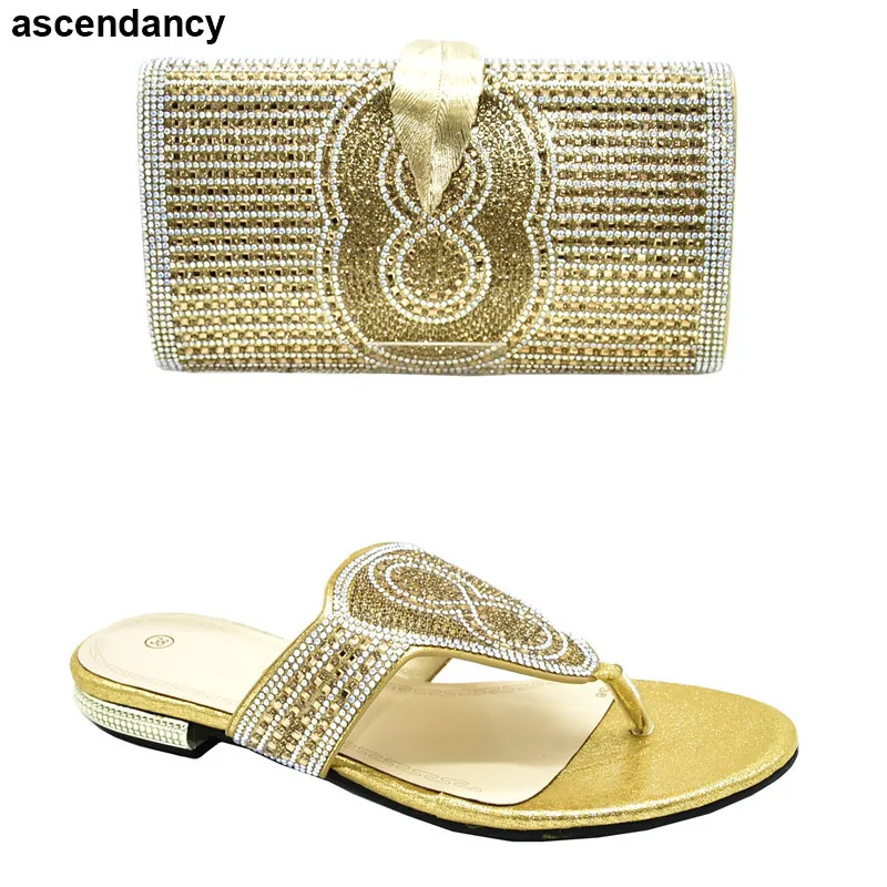 

Latest Design Italian Shoes with Matching Bags Latest Design Women Shoes and Bags To Match Set Italy Slip on Shoes for Women