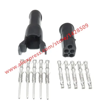 

5 Sets 5 Pin Auto Electric Connector Plug Female Male Wiring Harness Cable Waterproof Connectors