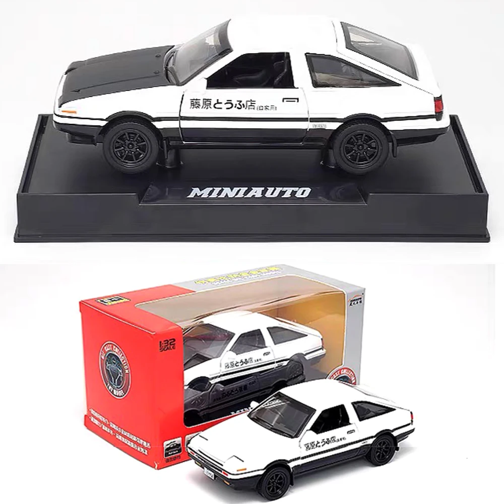 

INITIAL D AE86 1:28 Toy Car Alloy Metal Toy Car Diecasts & Toy Vehicles Car Model Miniature Scale Model Car Toys For Child,Fans