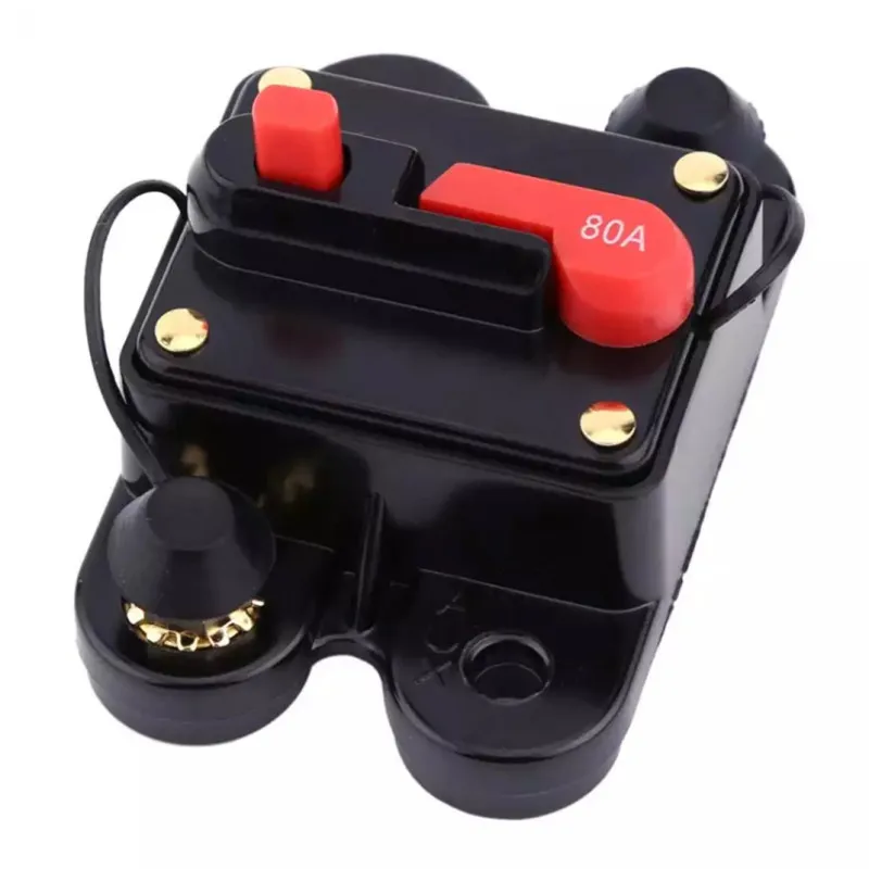 12 V-24 V DC 50A 60A 80A 100A 150A 200A 250A 300A дома автомобильный Солнечный Системы Водонепроницаемый автоматический выключатель сброс предохранитель инвертора