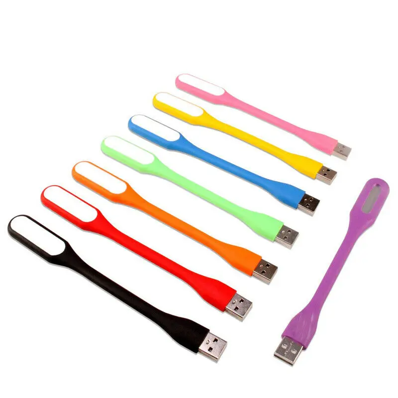 5 упаковок гибкий и гибкий USB светодиодный светильник лампа клавиатура ноутбук Кемпинг Светильник s