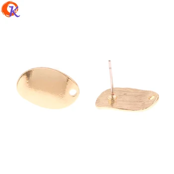 

Cordial Design 100Pcs 11*17MM Jewelry Making/Earring Stud/Wave Oval Shape/DIY/Hand Made/Earring Accessories/Earring Findings