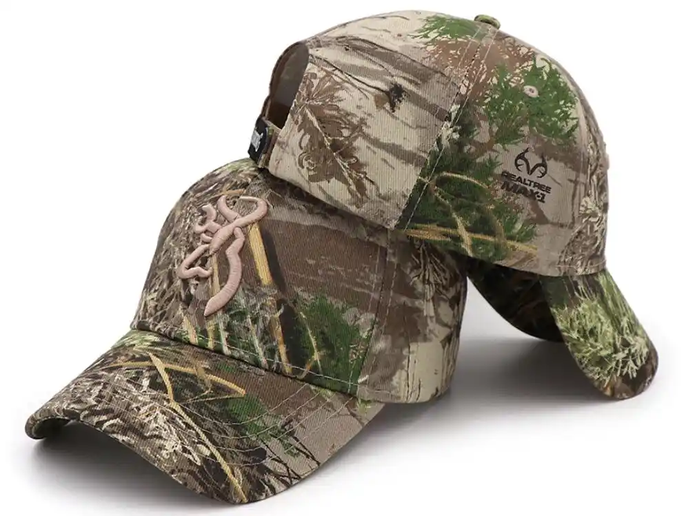realtree snow camo hat