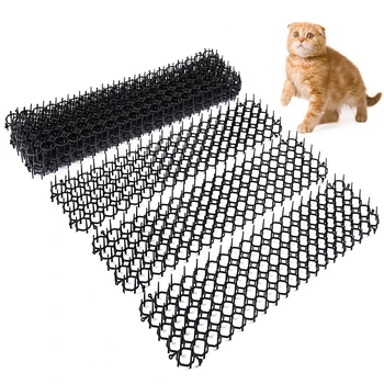

Cat Scat Mat with Spikes Prickle Strips Pet Deterrent Cat Dog Repellent Mat Plant Protective Net Home/Outdoor Garden Supplies