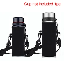 Универсальный анти-ожоги регулируемый ремень Перевозчик Кроссбоди термостойкая крышка бутылки воды легко чистить открытый защитный портативный