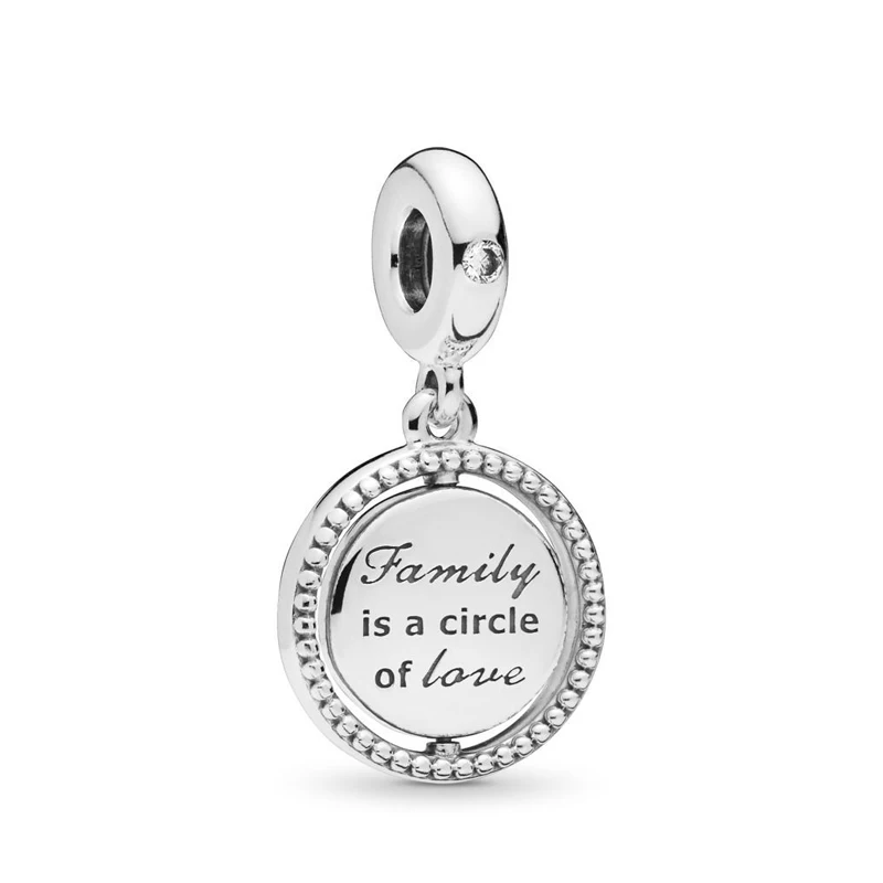 STEP FORWARD New 925 Sterling Silver Charm Family Tree of Life Charms Fit European Bracelet for Women and Girls Necklace Pendant
