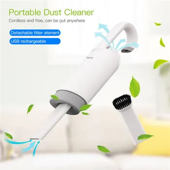 

2 In 1 2.0kpa Cordless USB Rechargeable Vacuum Cleaner Keyboard Cleaning Car Handy Cleaning Brush Tool For Computer Office Desk