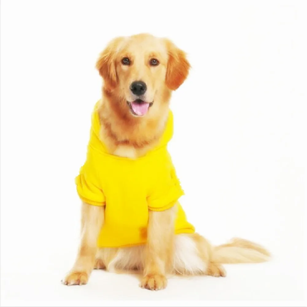 Одежда для домашних собак зимняя одежда для больших размеров Одежда для больших собак зимняя кофта с капюшоном для домашнего животного Спортивная одежда для собак 3XL-7XL