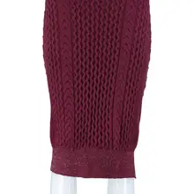 Trendyol женская бордовая плетеная юбка-свитер с Sim detayl TWOAW20FV0012