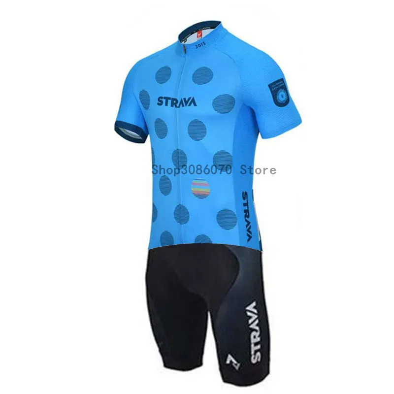 STRAVA короткий рукав Велоспорт Джерси Mtb велосипедная одежда Skinsuit одежда велосипед короткий Майо Roupa Ropa De Ciclismo Hombre Verano - Цвет: 6